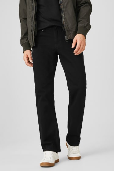 Heren - Regular jeans - zwart
