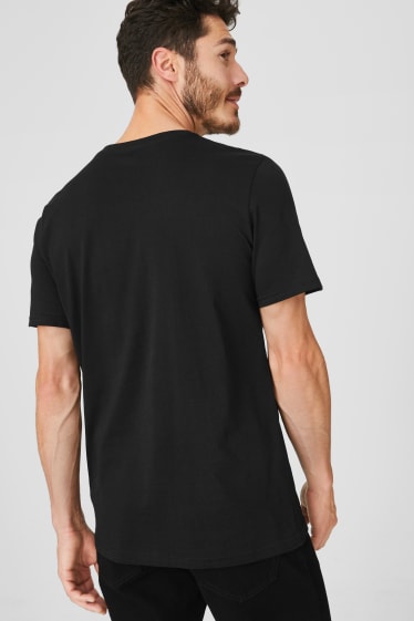 Uomo - Confezione da 2 - t-shirt - nero