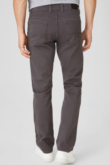 Hommes - Chino - Straight Fit - gris