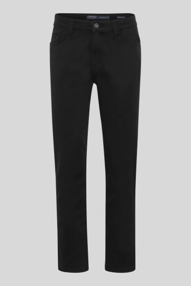 Hommes - Chino - Straight Fit - noir