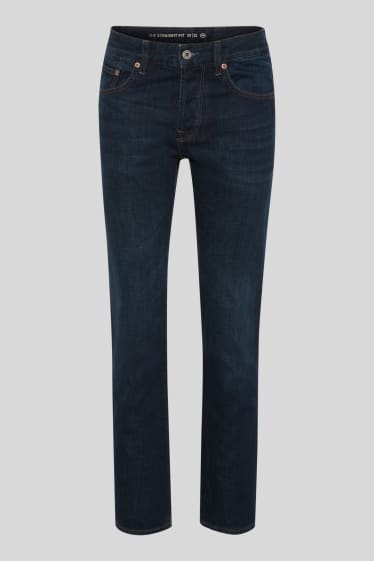Hommes - Straight jean - jean bleu foncé