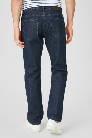 Herren - Regular Jeans - dunkeljeansblau