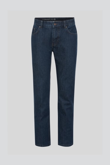 Heren - Regular jeans - jeansdonkerblauw