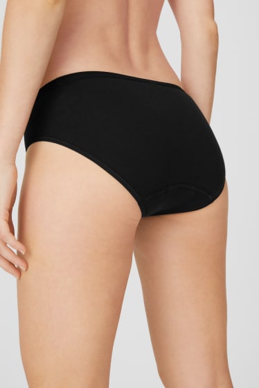 Damen - Speidel - Multipack 3er - Slip - schwarz / weiß