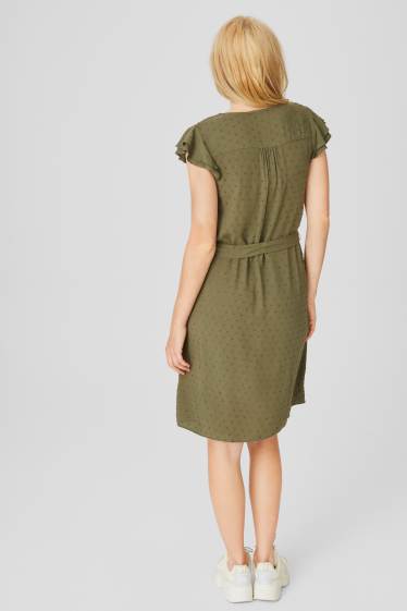 Women - Fit & flare dress - green