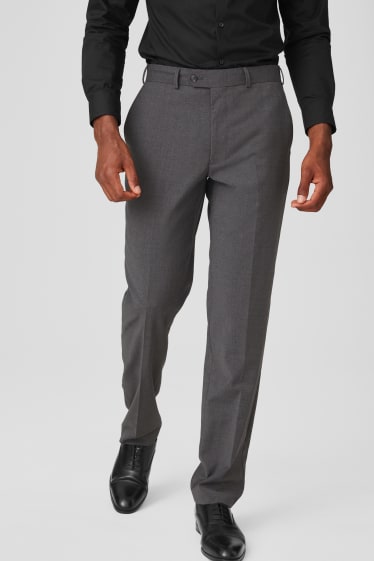 Men - Mix-and-match suit trousers - tailored fit - gray
