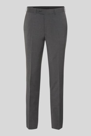 Men - Mix-and-match suit trousers - tailored fit - gray