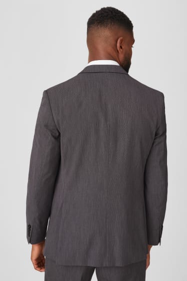 Pánské - Oblekové sako - Regular Fit - šedá