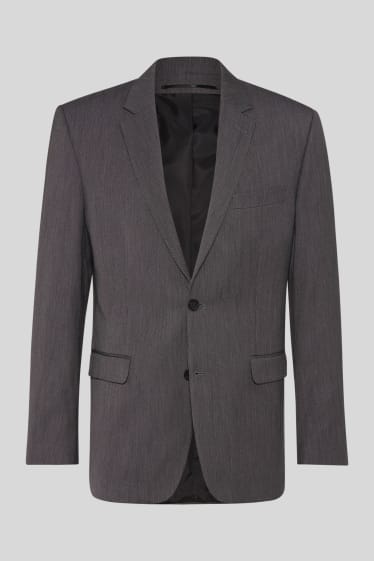 Pánské - Oblekové sako - Regular Fit - šedá