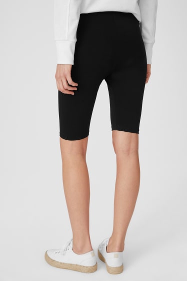 Women - Maternity cycling shorts - black