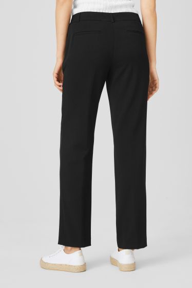 Women - Business trousers - black