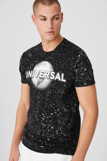 Mężczyźni - CLOCKHOUSE - T-shirt - Universal - czarny