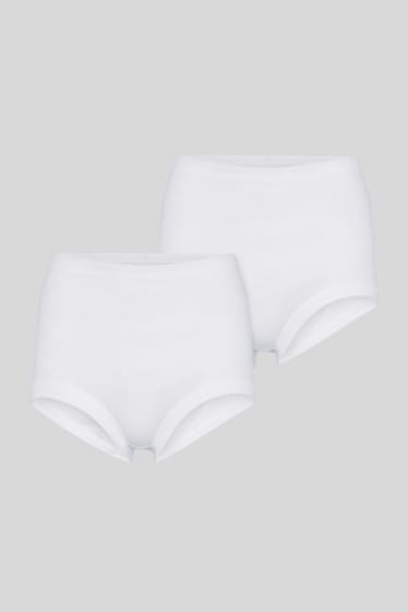 Dámské - Multipack 2 ks - kalhotky - bílá