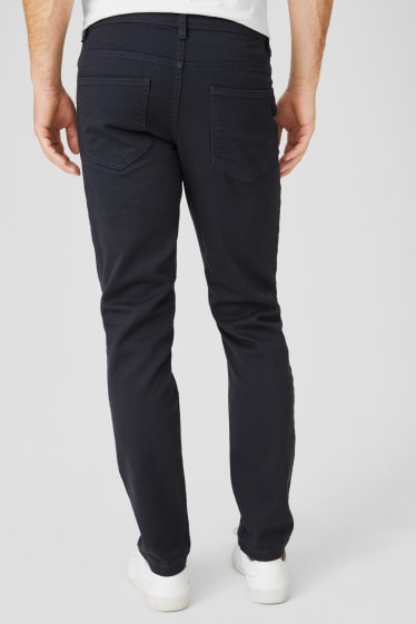 Men - Trousers - slim fit - gray