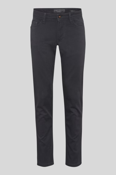 Herren - Hose - Slim Fit - grau