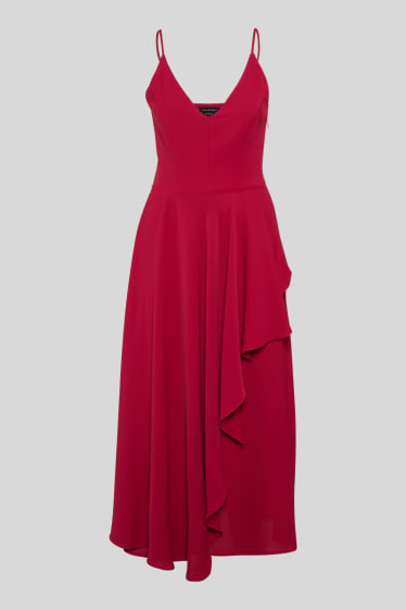Femmes - Robe Fit & Flare - style festif - rose