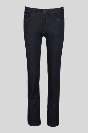Dámské - Straight jeans - džíny - tmavomodré