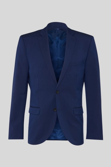 Hommes - Veste de costume - slim fit - bleu