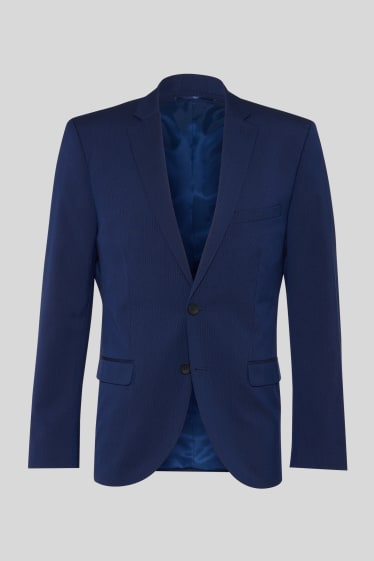 Heren - Colbert uit het combi-systeem - Slim Fit - blauw