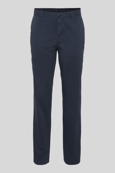 Hombre - Pantalón de oficina - Regular Fit - azul oscuro