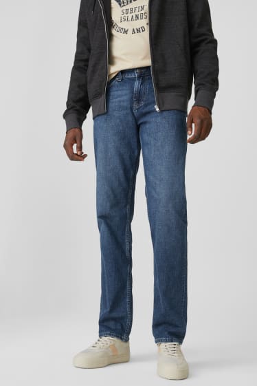 Men - Straight jeans - denim-blue