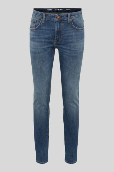 Hommes - CLOCKHOUSE - slim jean - jean bleu clair