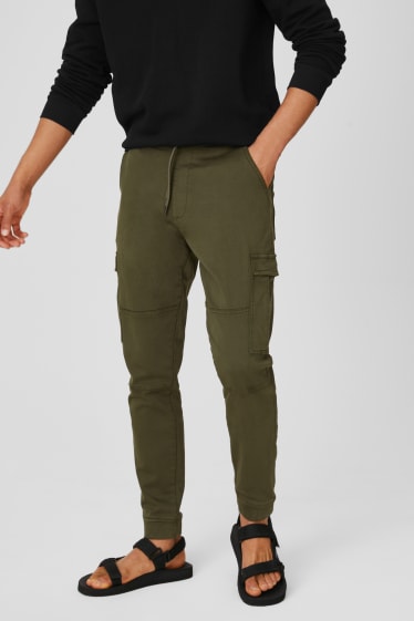 Herren - CLOCKHOUSE - Cargohose - Slim Fit - grün