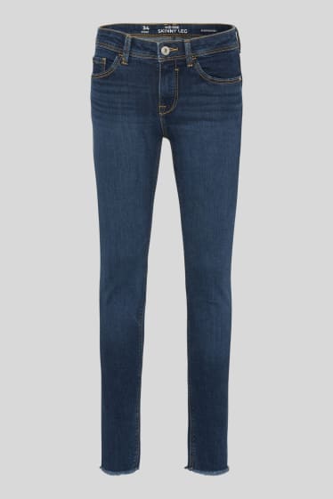 Dospívající a mladí - CLOCKHOUSE - skinny jeans - džíny - modré