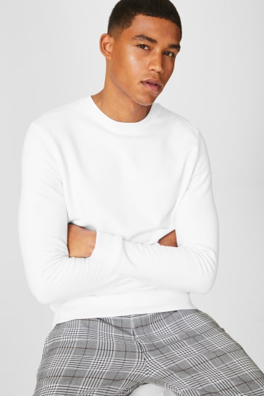 Men - CLOCKHOUSE - sweatshirt - white
