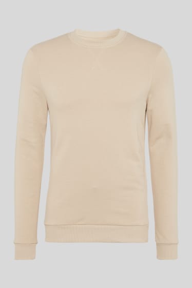 Hommes - CLOCKHOUSE - sweat - taupe