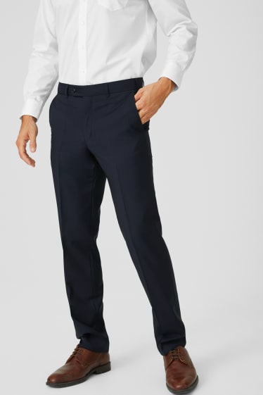 Uomo - Pantaloni coordinabili - Regular Fit - blu scuro