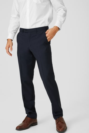 Heren - Broek uit het combi-systeem - Regular Fit - donkerblauw