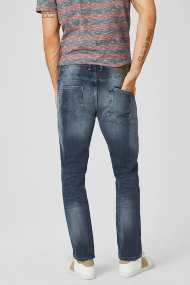 Men - Slim jeans - denim-dark blue