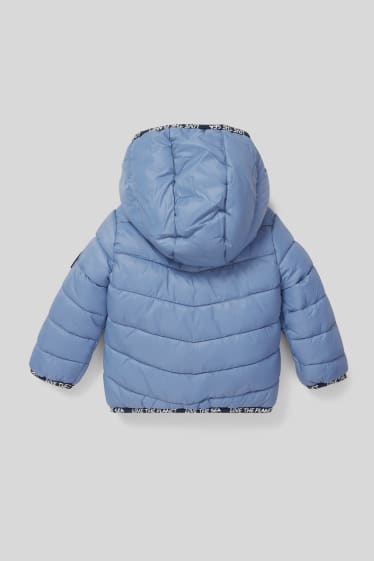 Babies - Quilted baby jacket - light blue