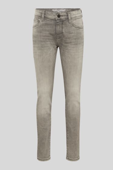 Children - Skinny jeans - denim-light gray
