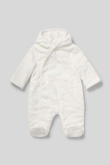 Neonati - Tuta per bebè - bianco