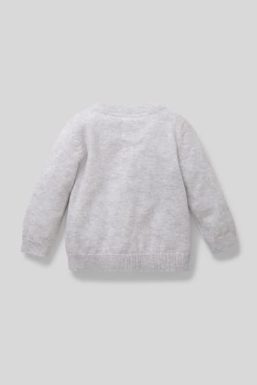 Baby Boys - Baby jumper - light gray-melange