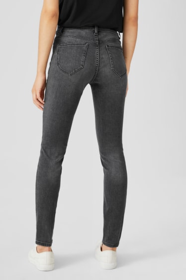 Damen - Skinny Jeans - Shaping Jeans - jeans-grau