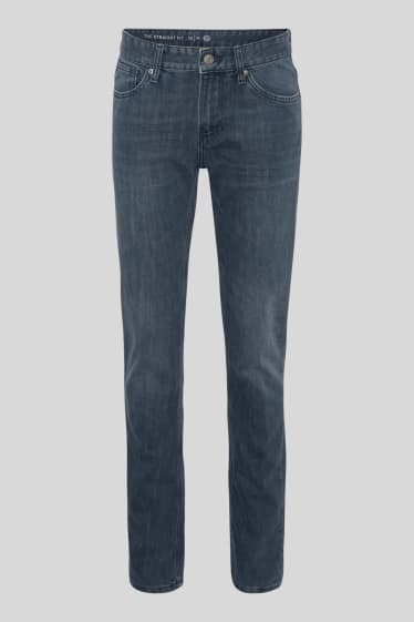 Heren - Straight jeans - grijs