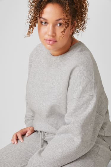 Women - CLOCKHOUSE - sweatshirt - gray-melange