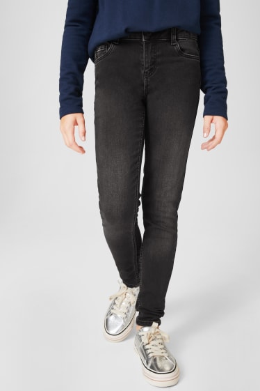 Children - Super skinny jeans - dark gray