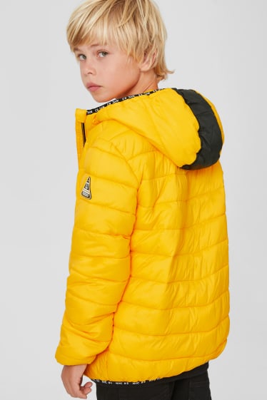 Children - Quilted jacket - yellow