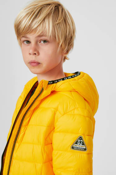 Children - Quilted jacket - yellow