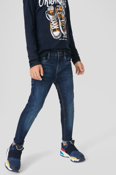 Bambini - Super skinny jeans - jeans blu scuro