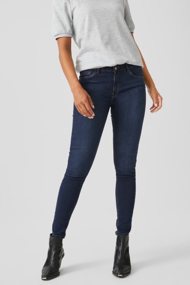 Damen - Skinny Jeans - jeans-dunkelblau