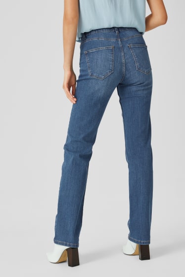 Women - Straight jeans - denim-blue