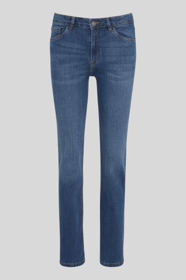Women - Straight jeans - denim-blue
