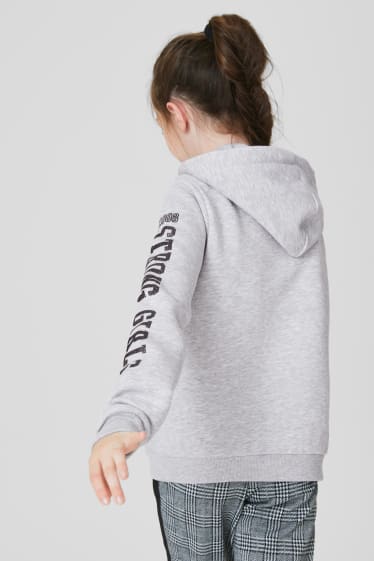 Children - Sweatshirt - shiny - light gray-melange