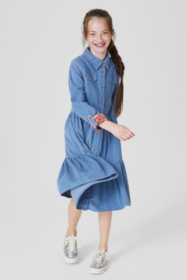 Kinder - Kleid - blau