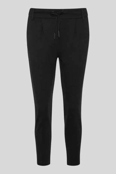 Women - ONLY- trousers - extra short - black